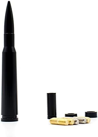 5.5 inch 50 Cal Bullet Car Truck Antenna Mast Vehicle Short Radio Antenna