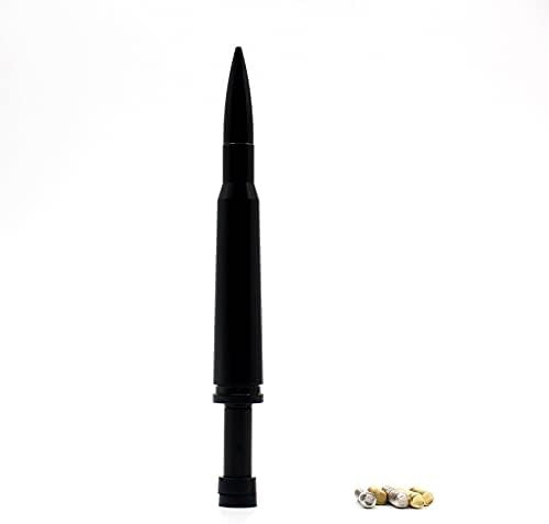 5.5 inch 50 Cal Bullet Car Truck Antenna Mast Vehicle Short Radio Antenna - Image 7