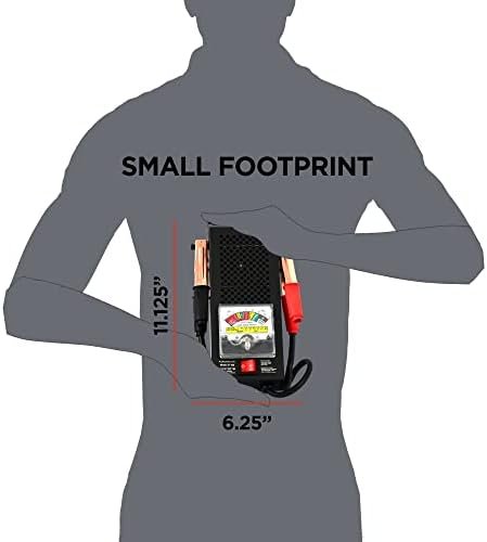 Schumacher BT-100 Battery Load Tester and Voltmeter - 100 Amp, Black - Image 7
