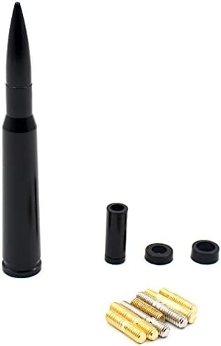 5.5 inch 50 Cal Bullet Car Truck Antenna Mast Vehicle Short Radio Antenna - Image 2
