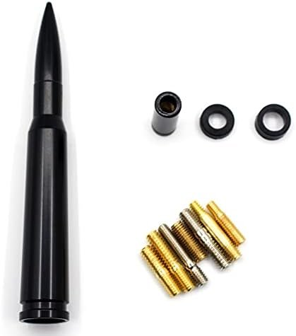 5.5 inch 50 Cal Bullet Car Truck Antenna Mast Vehicle Short Radio Antenna - Image 4