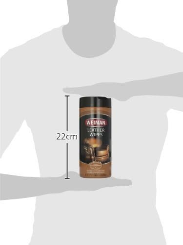 Weiman Leather Cleaner & Conditioner Wipes With UV Protection - Image 8