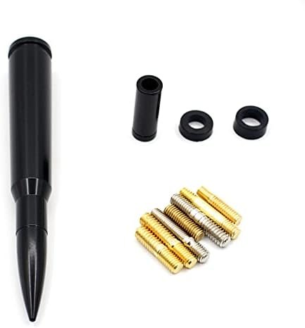 5.5 inch 50 Cal Bullet Car Truck Antenna Mast Vehicle Short Radio Antenna - Image 3