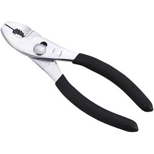 Edward Tools Slip Joint Pliers 6” - Heavy Duty Carbon Steel