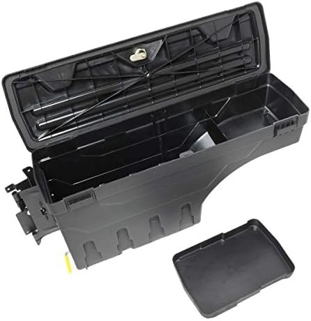 DNA Motoring ZTL-Y-0123 Left Side Truck Bed Wheel Well Tool Box Storage Case - Image 2