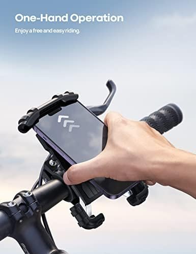 Bike Phone Mount, Motorcycle Phone Holder - Lamicall Motorcycle Bicycle Cell - Image 2