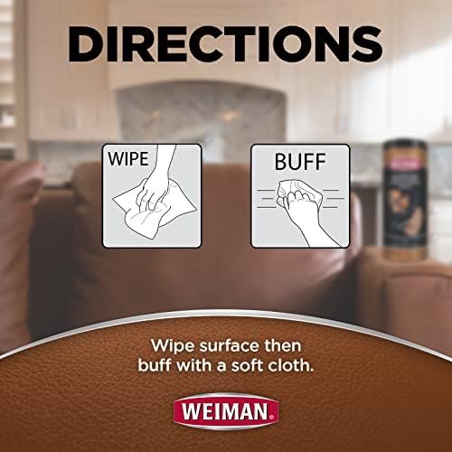Weiman Leather Cleaner & Conditioner Wipes With UV Protection - Image 4