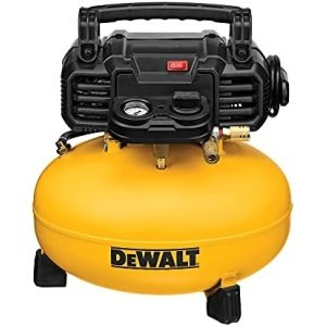 DEWALT Pancake Air Compressor, 6 Gallon, 165 PSI (DWFP55126)