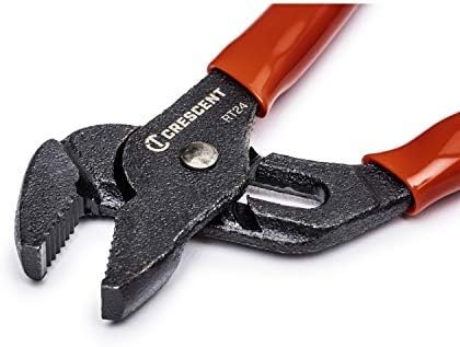 Crescent 4-1/2" Mini Straight-Jaw Dipped Handle Tongue and Groove Pliers - Image 3