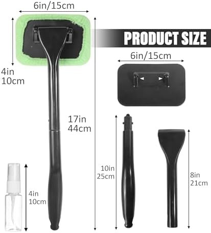 RACOONA Windshield Cleaning Tool,Car Cleaning Window Tool - Image 2