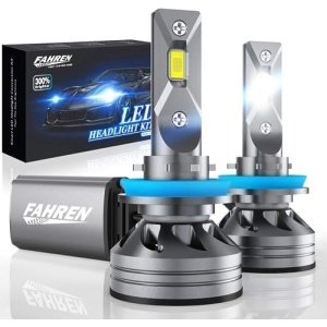 FAHREN H11/H9/H8 LED Headlight Bulbs, 20000 Lumens Super Bright LED Headlights