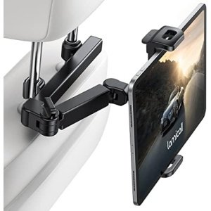 Lamicall Car Headrest Tablet Holder - [Extension Arm] 2023 Adjustable Tablet Car