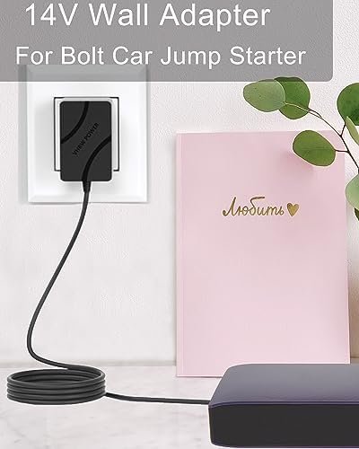 WUKUR Charger for Halo Bolt Charging Cord, 14V AC Adapter Compatible - Image 2