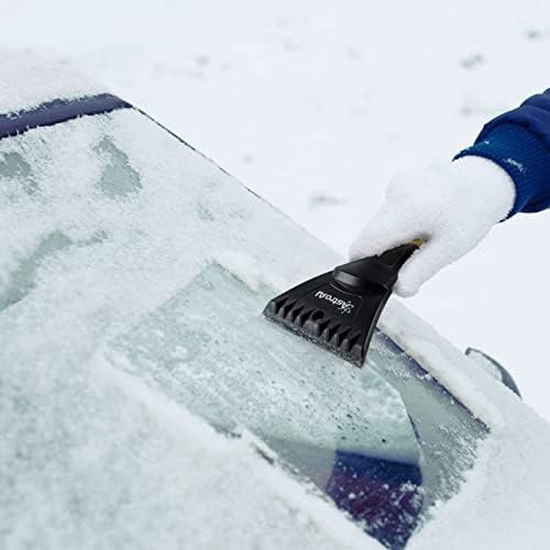 AstroAI 27 Inch Snow Brush and Detachable Ice Scraper with Ergonomic Foam Grip - Image 7
