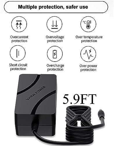 WUKUR Charger for Halo Bolt Charging Cord, 14V AC Adapter Compatible - Image 4