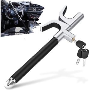 Car Steering Wheel Lock, Car Lock Anti-Theft, Universal Fits Steering Wheel Lock