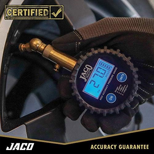 JACO Elite Digital Tire Pressure Gauge - Professional Accuracy - 100 PSI - Image 3