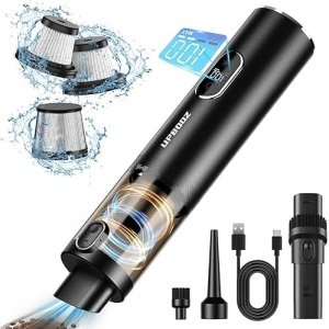 Handheld Vacuum Cordless, Upbooz Portable Car Vacuum, 14000PA
