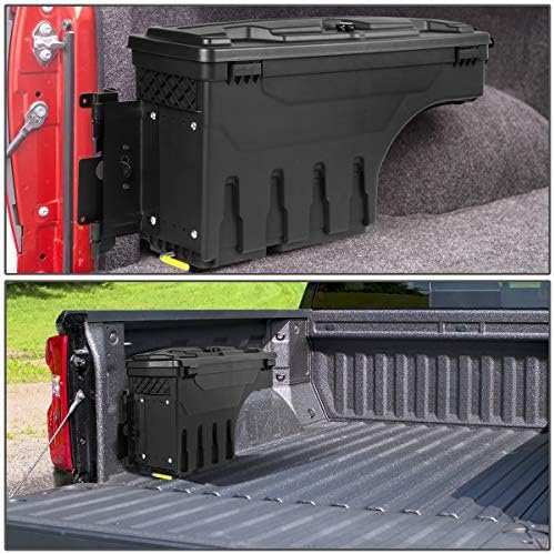 DNA Motoring ZTL-Y-0123 Left Side Truck Bed Wheel Well Tool Box Storage Case - Image 7