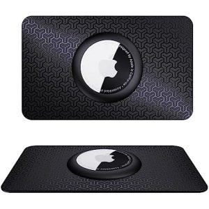 AirTag Wallet Holder Slim Card Insert 2 Pack | Flexible Thin Airtag Wallet Card