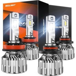 SEALIGHT H11/H9/H8 Low Beam 9005/HB3 High Beam LED Headlight