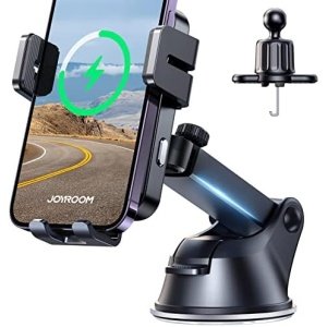 Wireless Car Charger, JOYROOM 15W Qi Fast Charging Car Charger Phone Holder