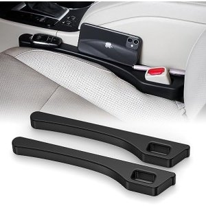 Givifive Car Seat Gap Filler Set of 2 Soft Foam Seat Gap Filler Universal Fit