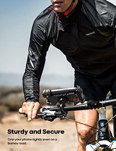 Bike Phone Mount, Motorcycle Phone Holder - Lamicall Motorcycle Bicycle Cell - Image 4