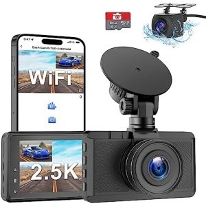 Dash Cam Front and Rear Camera, Otovoda 3Inch Screen Dash cam