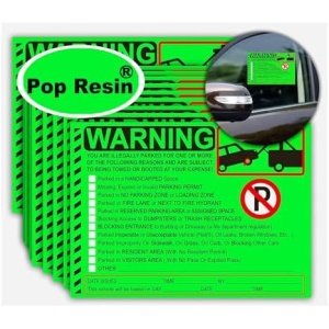 Parking Violation Stickers Notice Parking Violation Stickers