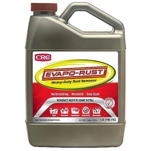 CRC Evapo-Rust, Heavy-Duty Rust Remover, Reusable, Acid-Free, Non-Corrosive